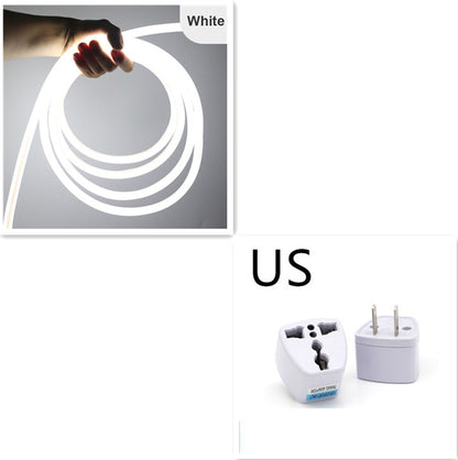 LED Round Light Strip Luminous Flexible Neon Light Decoration Waterproof
