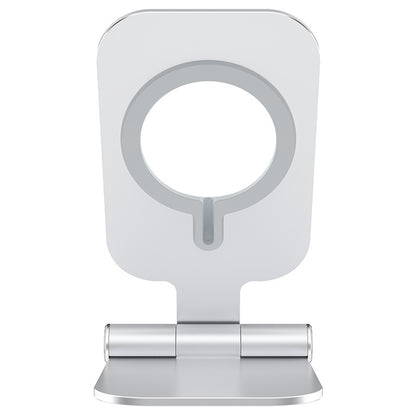 Compatible with Apple, NILLKIN Iphone Stand Holder For iPhone 12mini 12 Pro Max Foldable Aluminium Alloy Magnetic Wireless Fast Charging Phone Stand