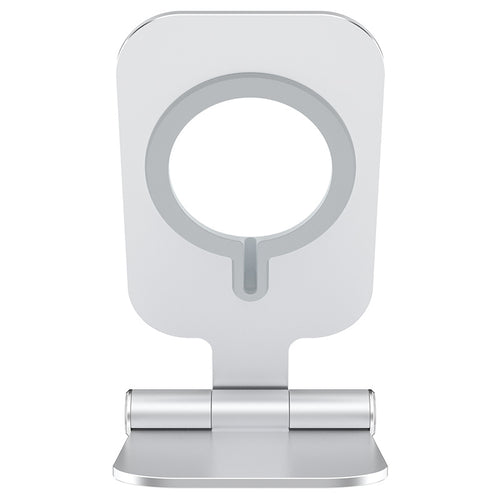 Compatible with Apple, NILLKIN Iphone Stand Holder For iPhone 12mini 12 Pro Max Foldable Aluminium Alloy Magnetic Wireless Fast Charging Phone Stand