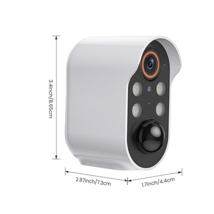 Security Battery Camera Wireless WiFi Outdoor Monitoring