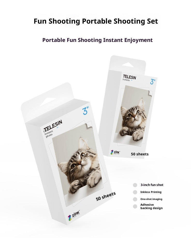 Pocket Photo Printer Portable Small
