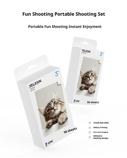 Pocket Photo Printer Portable Small