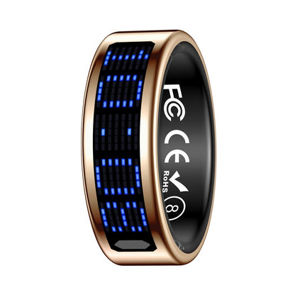 Smart Ring For Step Counting Heart Rate Blood Oxygen And Sleep Tracking
