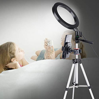 7.9 inch dimmable LED ring light strip