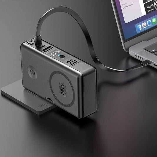 65W GaN Super Fast Magnetic Charging Power Bank