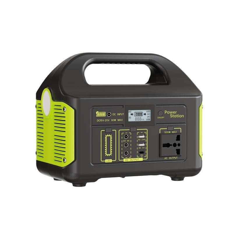 500W Night Market Stall Emergency Power Storage Outdoor Portable Power Station