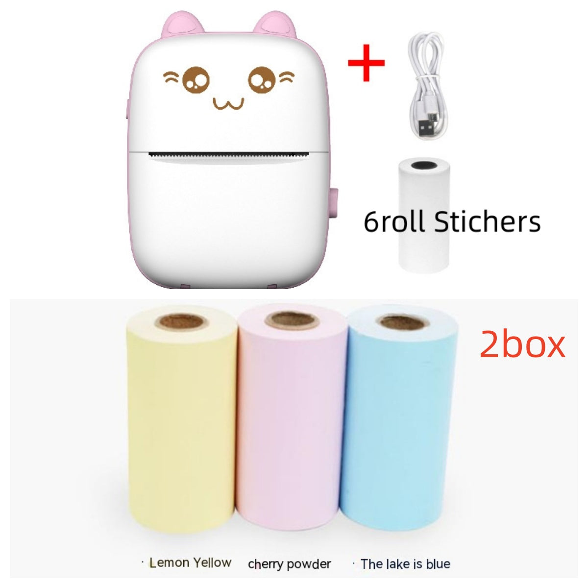 Student Pocket Mini Error Compact Portable Photo Printer