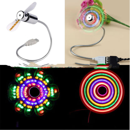 USB Mini Colorful Fan