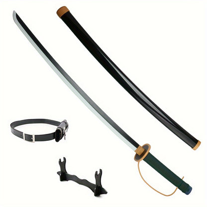 41" Bamboo Shanks Cosplay Sword Anime Katana Samurai Toy Swords with Blet Holder