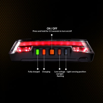 Night Cycling Light With Motion-sensor Activation For Enhanced Visibility