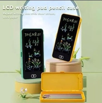 2-in-1 LCD Writing Tablet Pencil Case