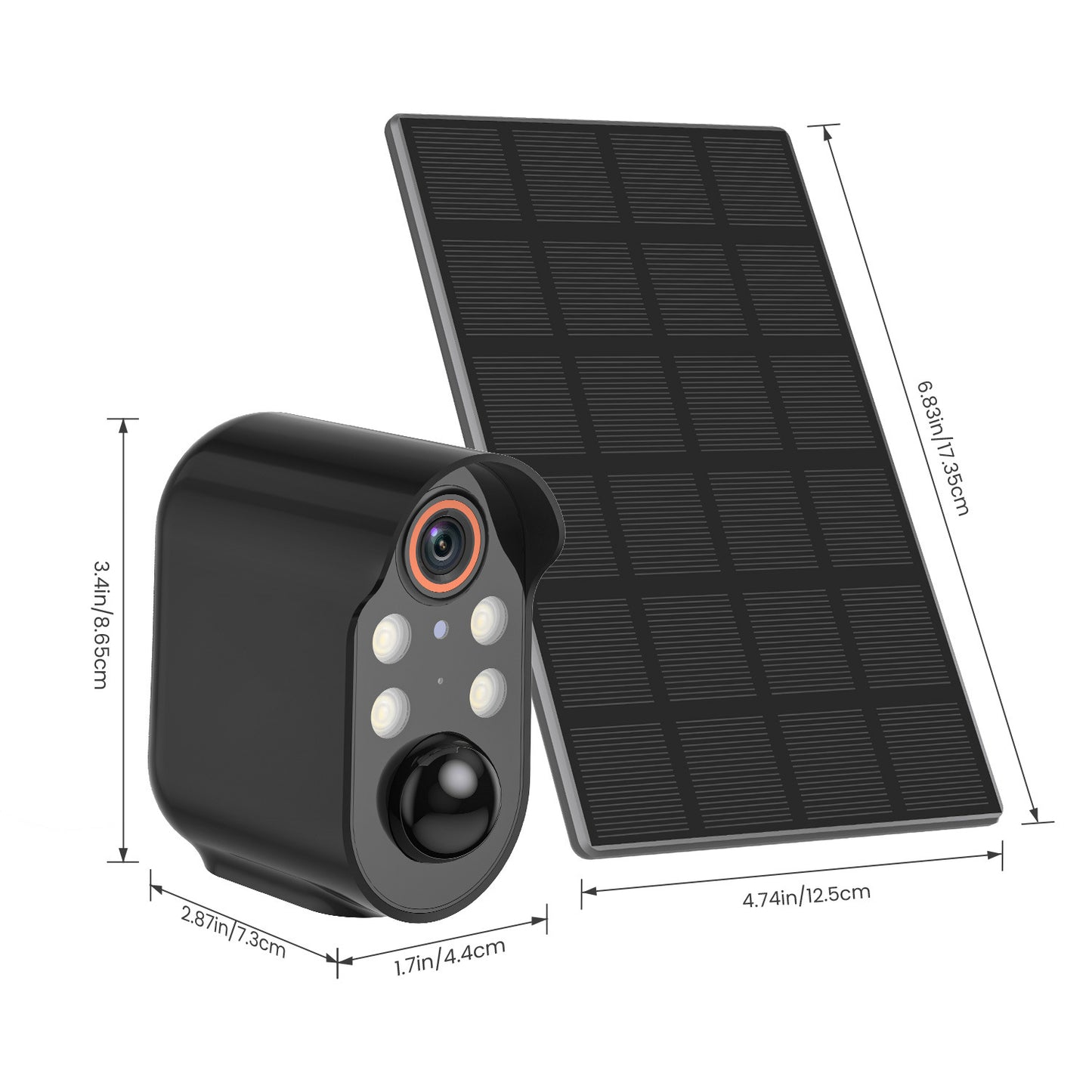 Security Battery Camera Wireless WiFi Outdoor Monitoring