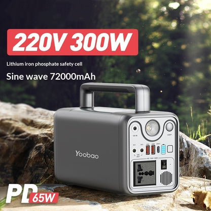 Portable Outdoor Power Station 220V Mobile Power Source For Outdoor Use